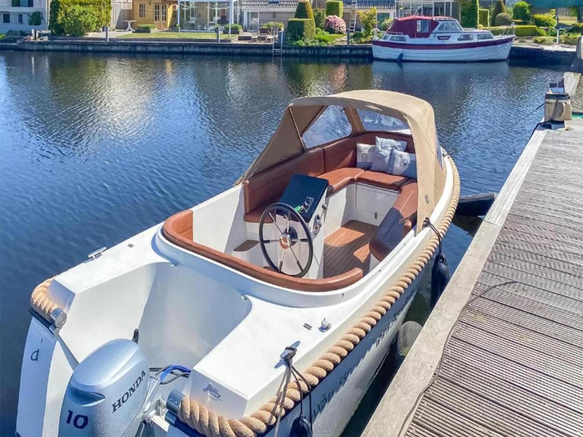 Luxury Docklodge On The Water Delfstrahuizen Eksteriør bilde